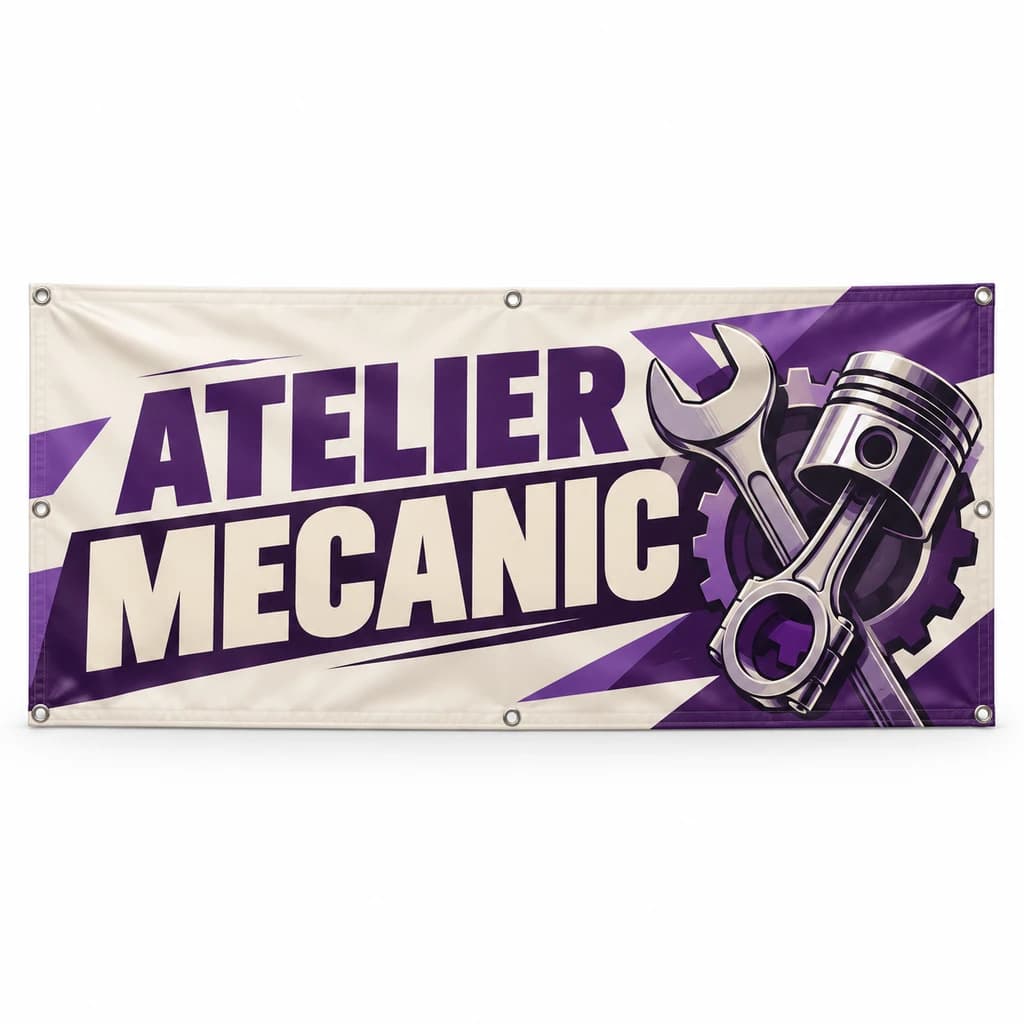 Banner atelier mecanic – model urban