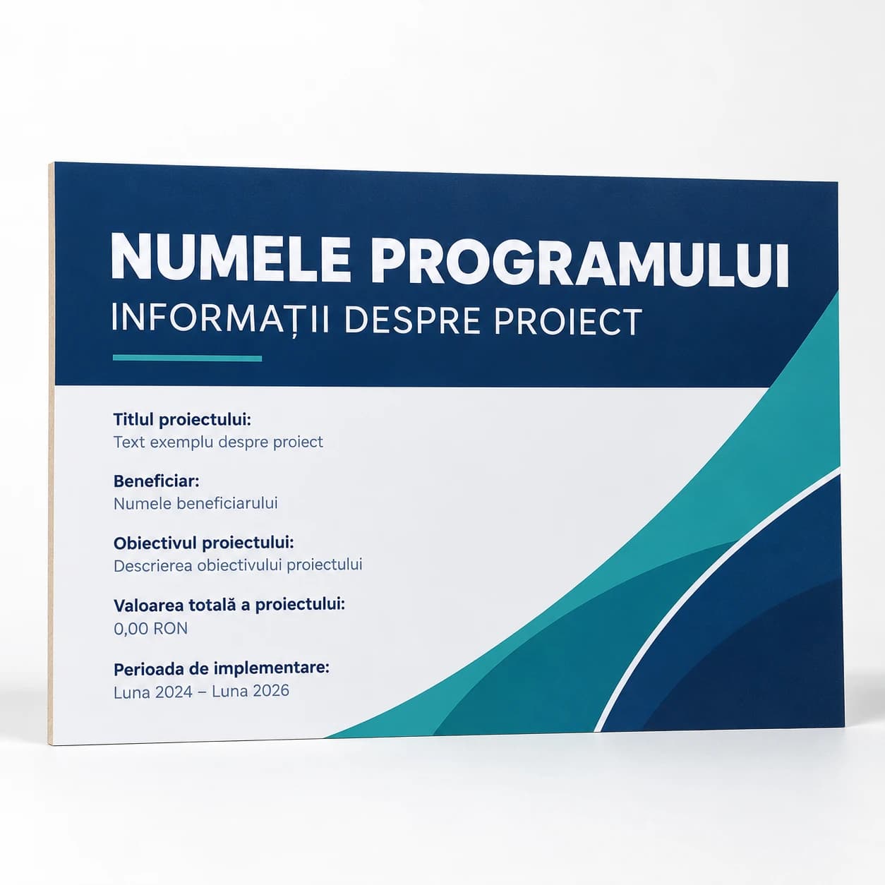 Panou informativ temporar — Connecting Europe Facility — CEF