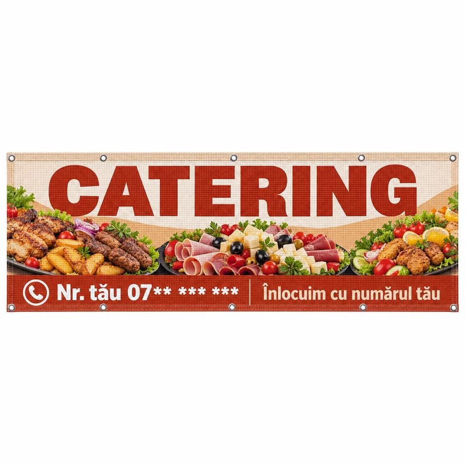 Mesh catering cu numărul tău