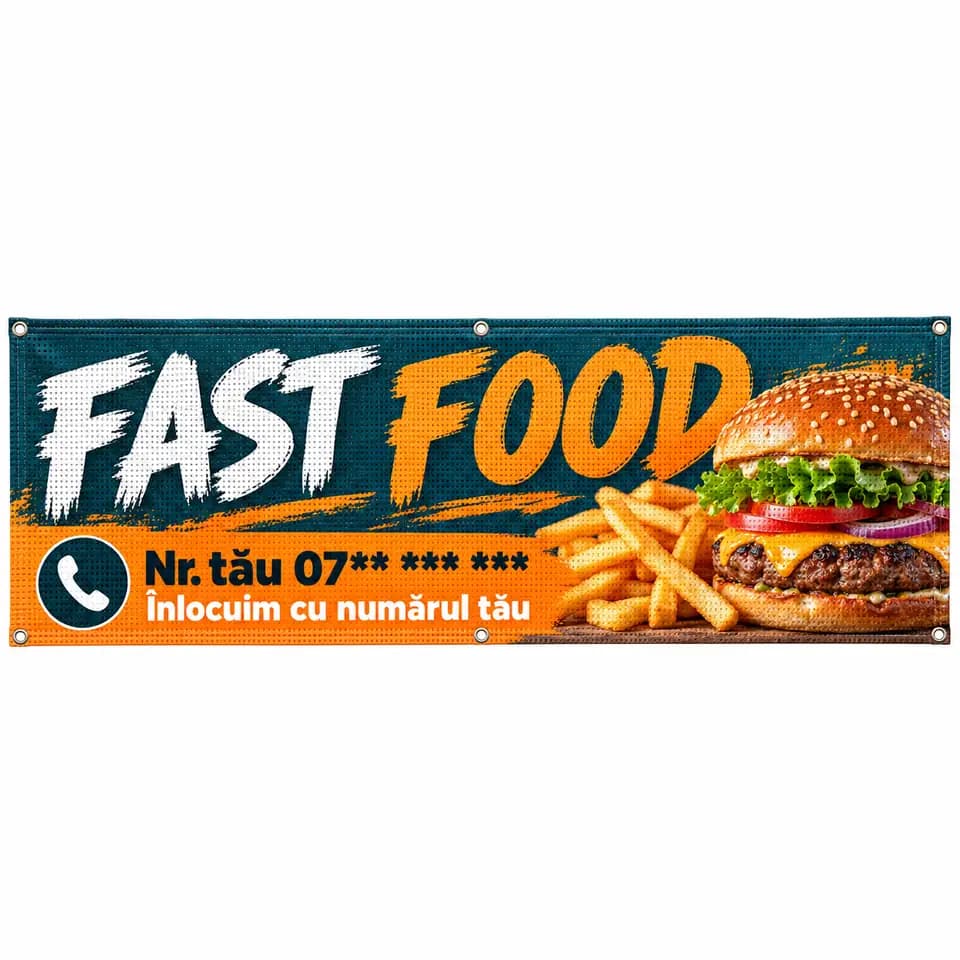 Mesh fast food cu numărul tău