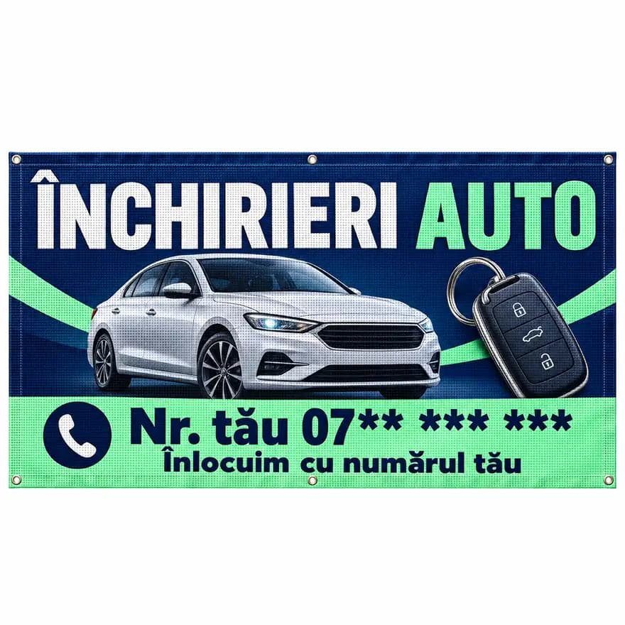 Mesh închirieri auto cu numărul tău