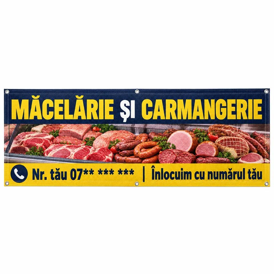 Mesh măcelărie și carmangerie cu numărul tău