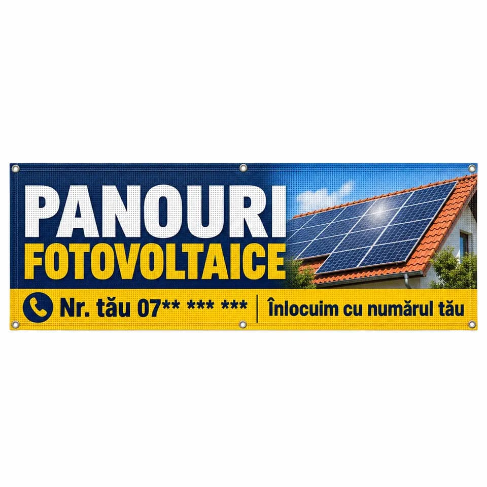Mesh panouri fotovoltaice cu numărul tău
