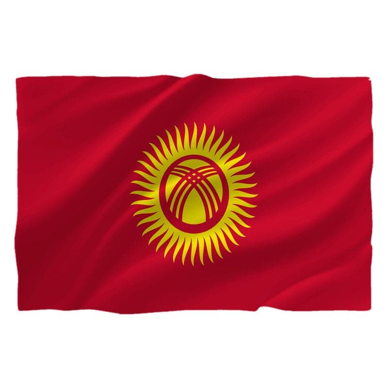 Drapel Kirghizstan