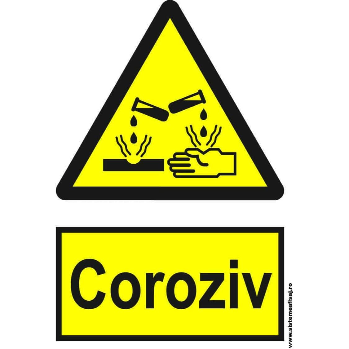 Semn Indicator Coroziv