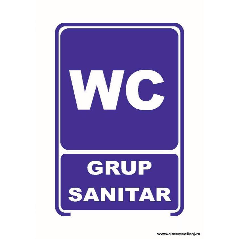 Semn Indicator Grup Sanitar
