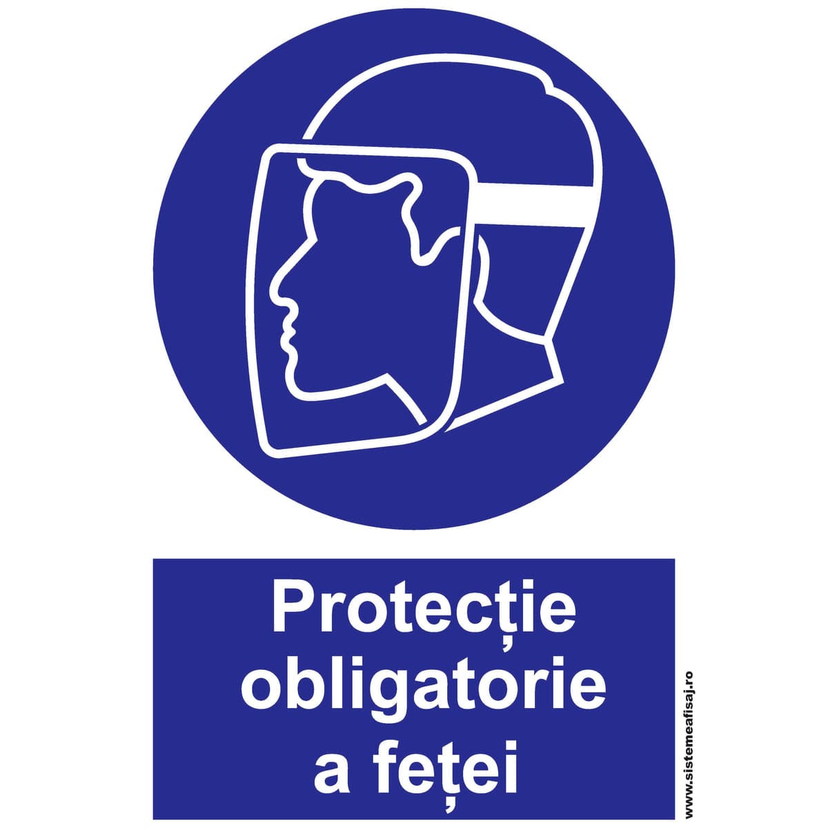 Semn Indicator Protectia Obligatorie A  Fetei