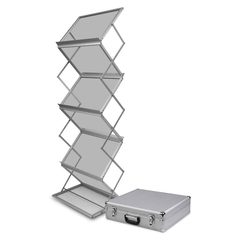Stand Broșuri Montana Silver A3 - cu Valiză