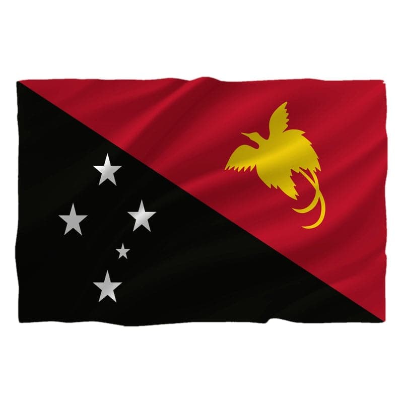 Drapel Papua Noua Guinee