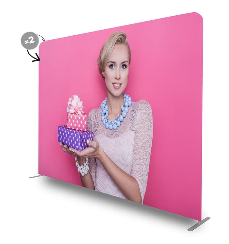 Pop-Up Textil Drept 3.0 m