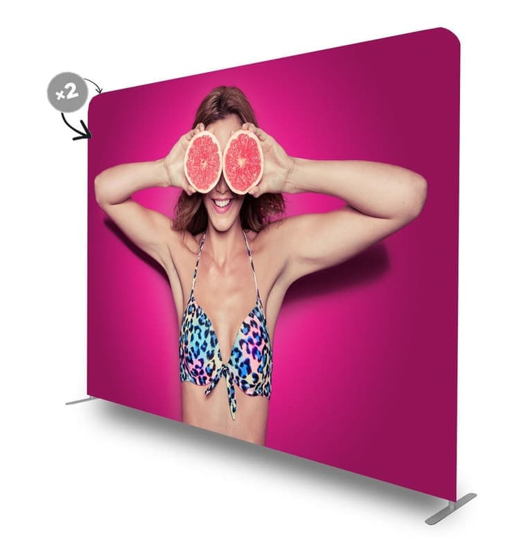 Pop-Up Textil Drept 5.0 m